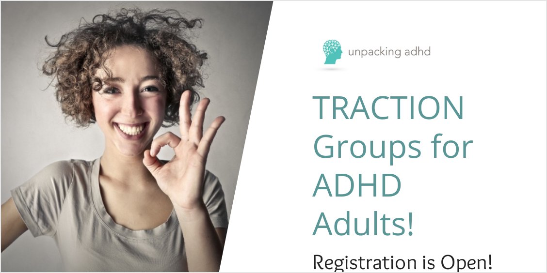 UnpackingADHD's tweet photo. REGISTER NOW FOR MARCH TRACTION VIRTUAL ADULT ADHD GROUPS! - https://t.co/RPFmmNjzgA https://t.co/nMUeuHt7tI
