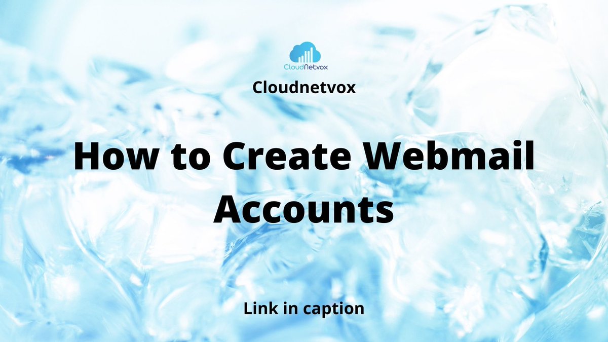cloudnetvox's tweet image. Learn how to create webmail accounts: cloudnetvox.com/clients/index.… #cloudnetvox #webdesign #design #website #graphicdesign #webdevelopment #marketing #webdesigner #digitalmarketing #branding #seo #websitedesign #webdeveloper #web #ui #ux #html #socialmedia #uidesign #