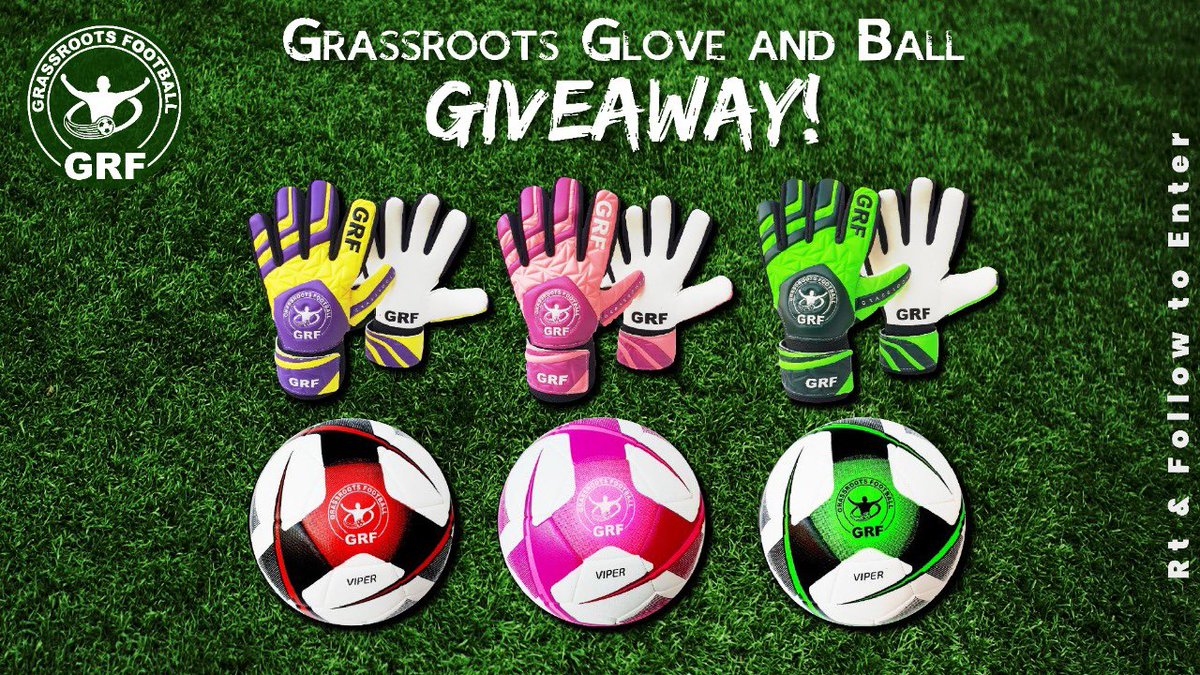 🚨Pair of Gloves &amp; Ball GIVEAWAY🚨

RT &amp; Follow to Enter

🗣Who wants to WIN a new pair of gloves and a new ball?

We will select a winner at random from the entrants @ 8pm TONIGHT. 

Balls available size 3/4/5
Gloves available in 5/6/7