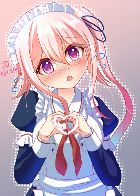 #艦これ版深夜の真剣お絵描き60分一本勝負
#艦これ版真剣お絵描き60分一本勝負_20210306
#艦これ
春雨メイド♥ 