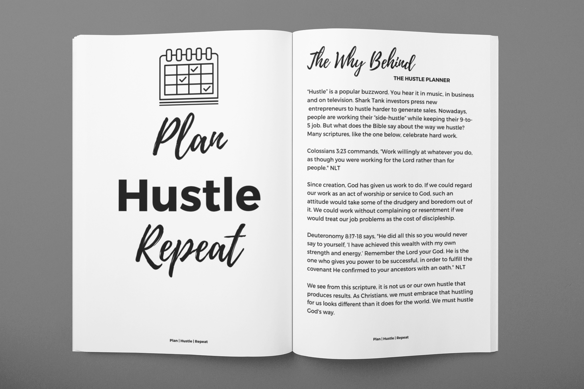 Plan, Hustle, Repeat and Hustle God’s Way!

HustleGodsWay.com

#plannerjunkie #bulletjournaling #plannerobsessed #showmeyourplanner #bujolove #bujoinspire #plan #handlettering #scrapbooking #leuchtturm1917 #stickers #planwithme #plannergoodies #eclp #notebook