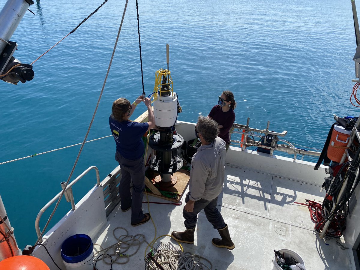 Not easy to locate for recovery after TZEX spent several hours on a mission to 1000m.  Another one in the “win” column for the <a href="/WHOI/">Woods Hole Oceanographic Institution (WHOI)</a> team and Kaitlyn Tradd. 

#oceantwilightzone #pointyendsouth #tzex #bermudamarinescience #bermudamarineresearch #stationb #wise