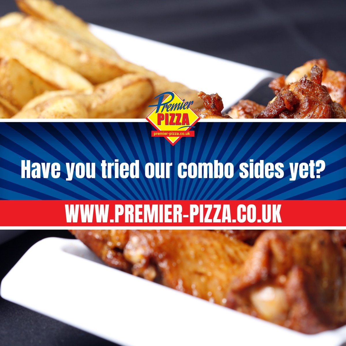 PremierPizzaUK's tweet photo. Have you tried our combo sides yet?
Order at https://t.co/9fNz286wPC for delivery!
.
.
.
.
.
#premierpizza #westmidlands #stafford #pizza #Bilston https://t.co/CgE8QFjCSE