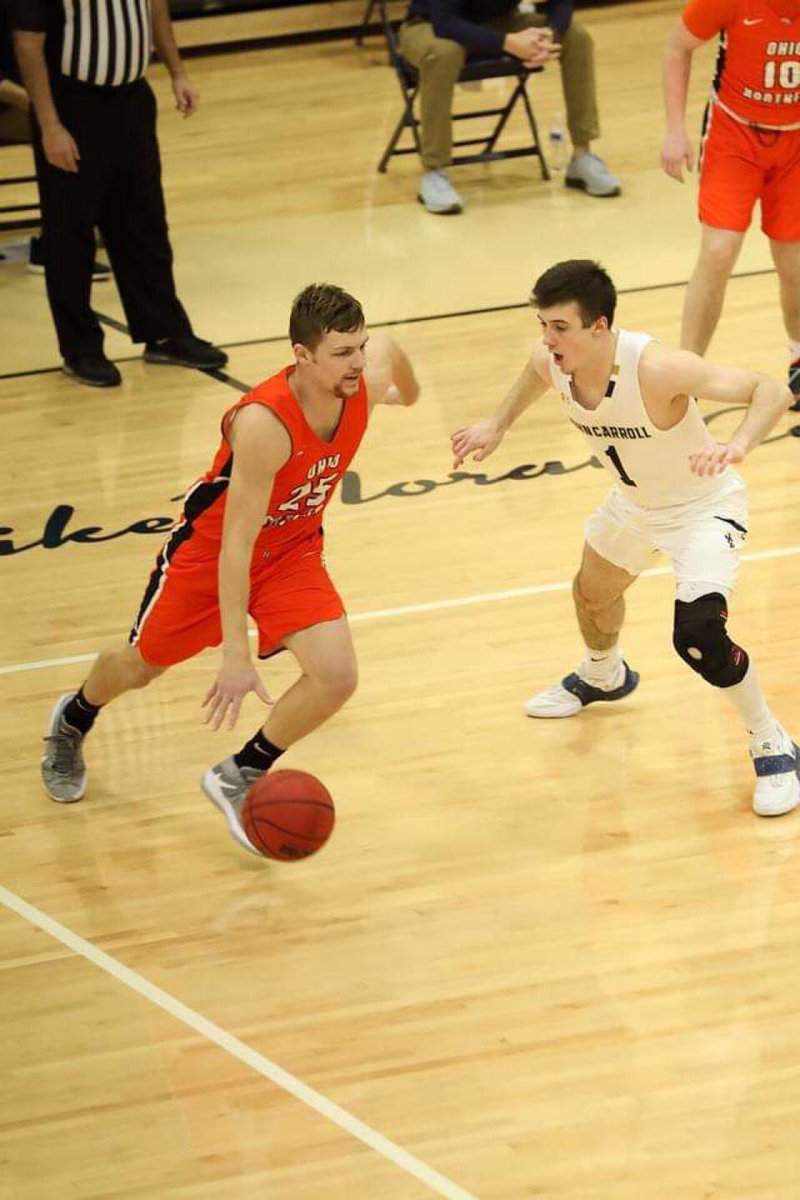 It’s Game Day!!! Best of Luck to the Polar Bears today as they play 4 🏀OAC Championship 🧡🖤#25 <a href="/HighlightCarson/">Carson Conley</a>