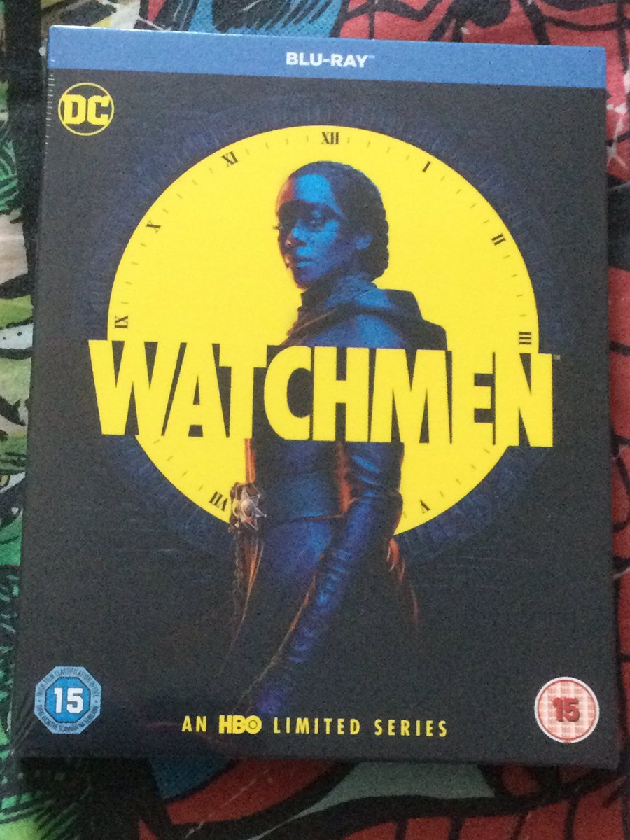 @aspiringkrypto I finally got my #Watchmen series Blu-ray that I won from you through the post today! Thanks so very much Tasmin! 😉👍 #WatchmenHBO #DCComics #AspiringKrypto