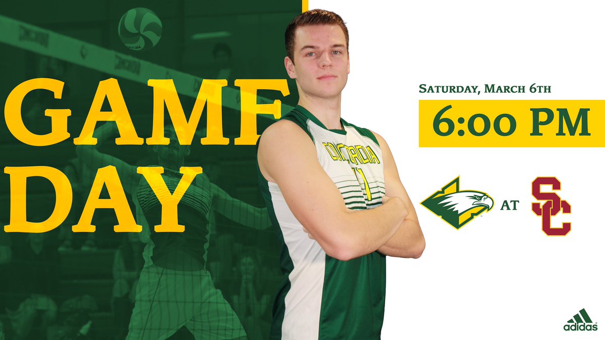 cuigoldeneagles's tweet photo. 2) Men’s Volleyball 🏐 🦅
🆚: @USC_Athletics 
🕔: 6 p.m.
📊: https://t.co/ukpVtnAFnk
📺: https://t.co/9mm0FGewOI

#CUIMVB | #CUITogether https://t.co/1V4pEcRpXy