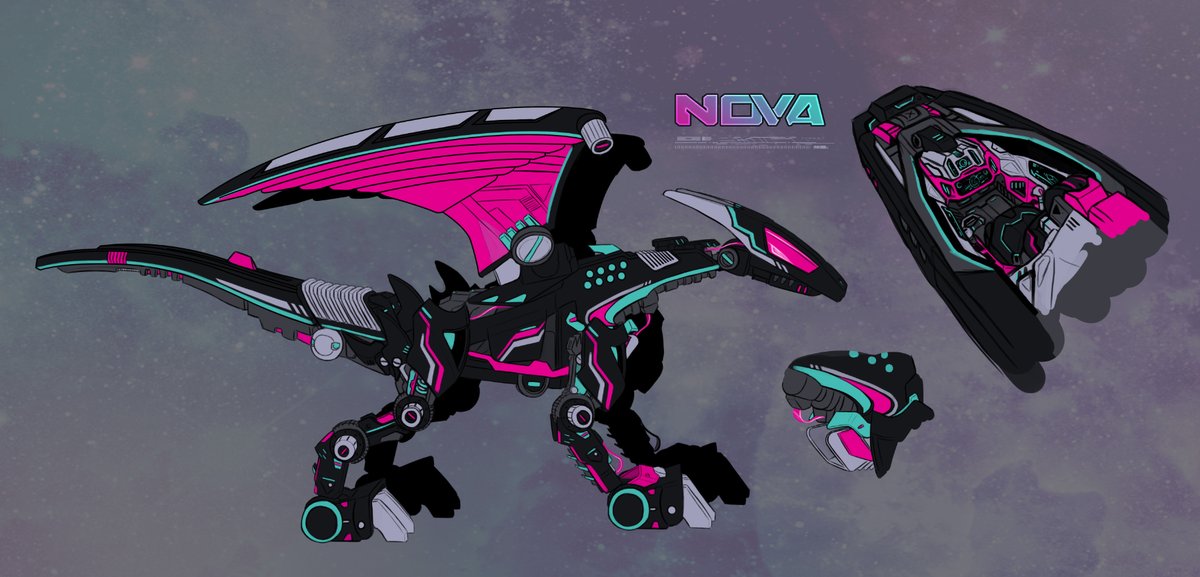lion_aurora's tweet photo. When I posted Nova's photo I realized I don't think I have ever posted her concept sheet

#zoids #redler #ゾイド #レドラー https://t.co/rN8mQBWBmU