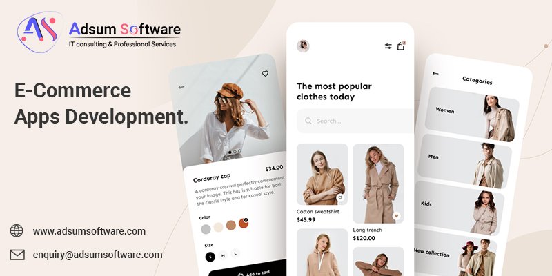 AdsumSoftware's tweet image. Our e-commerce application development services are highly reliable and of world-class quality. Hire E-commerce developer. Know cost &amp;amp; Key Features of E-commerce app... #adsum #adsumsoftware #HireEcommerceDeveloper #CostEcommerceApp #FeaturesEcommerceApp #EcommerceAppDevelopment