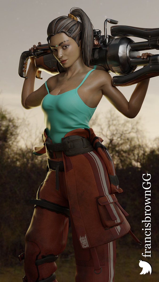 picture Apex Legends Fan Art Rampart rampart apex legends 4k versions