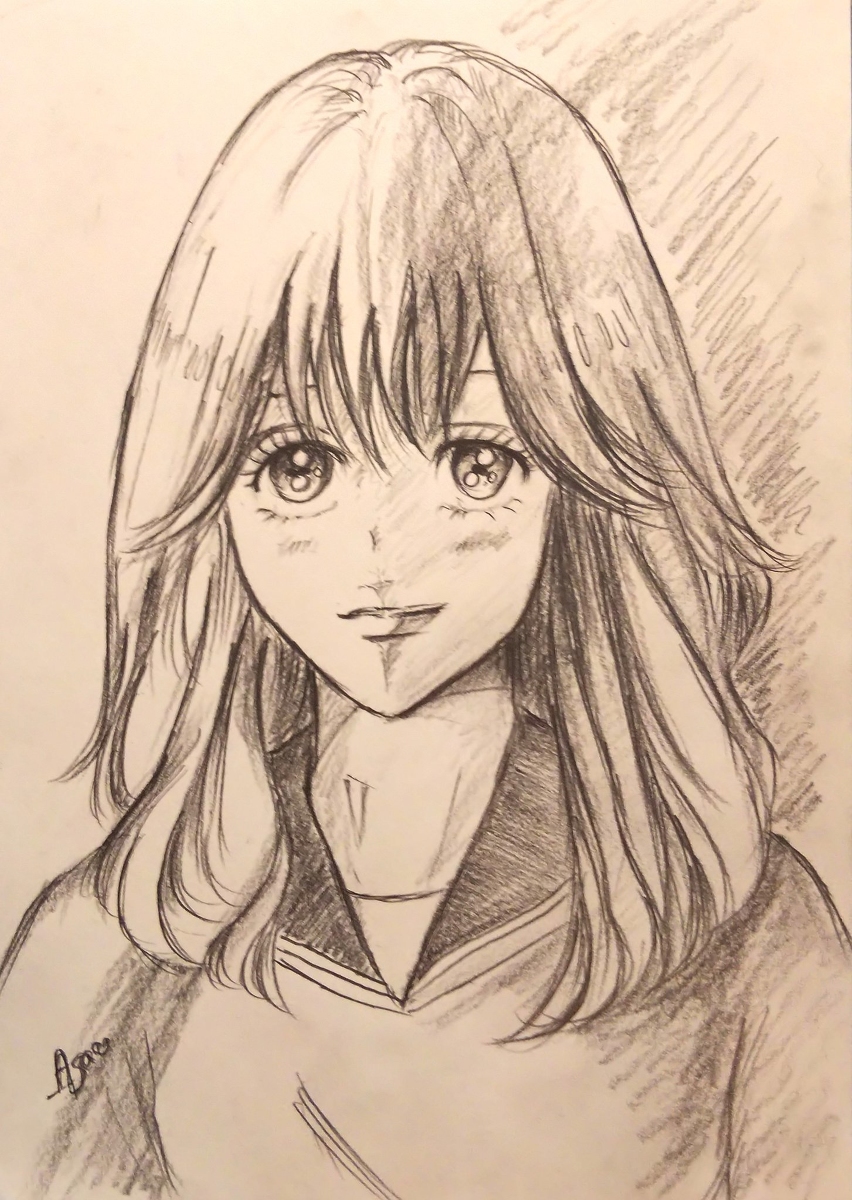 Asa Sante 可愛い女の子を描く練習１ 女の子 アナログ お絵描き練習 俺物語 大和 アナログ絵 鉛筆画 イラスト 鉛筆絵 イラスト練習 T Co Jgqq4mmu3q T Co Qmbnubf16o Twitter