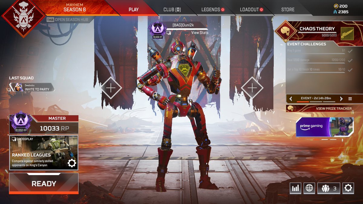 DuniFPS's tweet image. Got Master kinda PogChampion