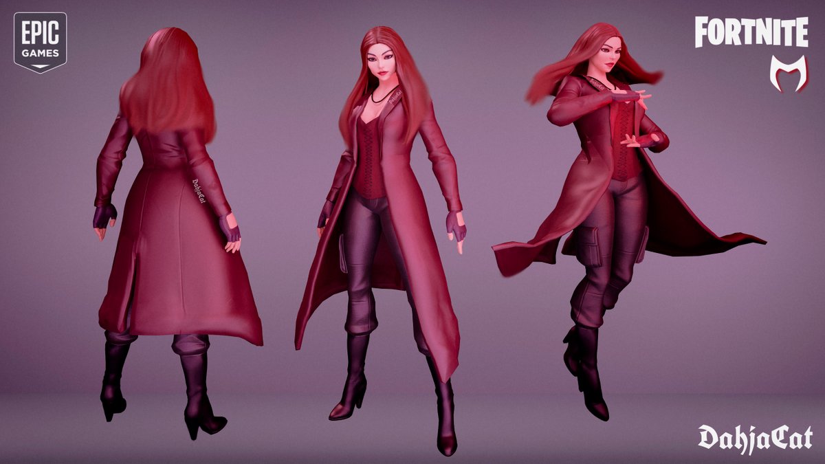 Scarlet Witch - Fortnite Skin 