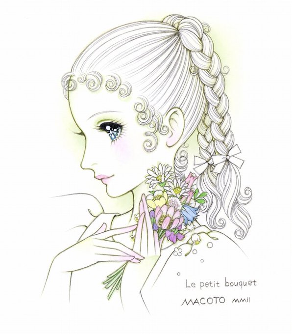 大量入荷 高橋真琴さん直筆イラスト入り使用済みテレホンカード 工芸品 Abisolutions Ch