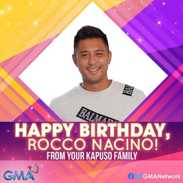 HappY Birthday Mr. Rocco Nacino!   