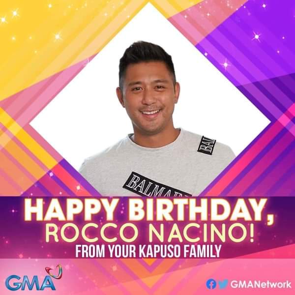 HappY Birthday Mr. Rocco Nacino!   