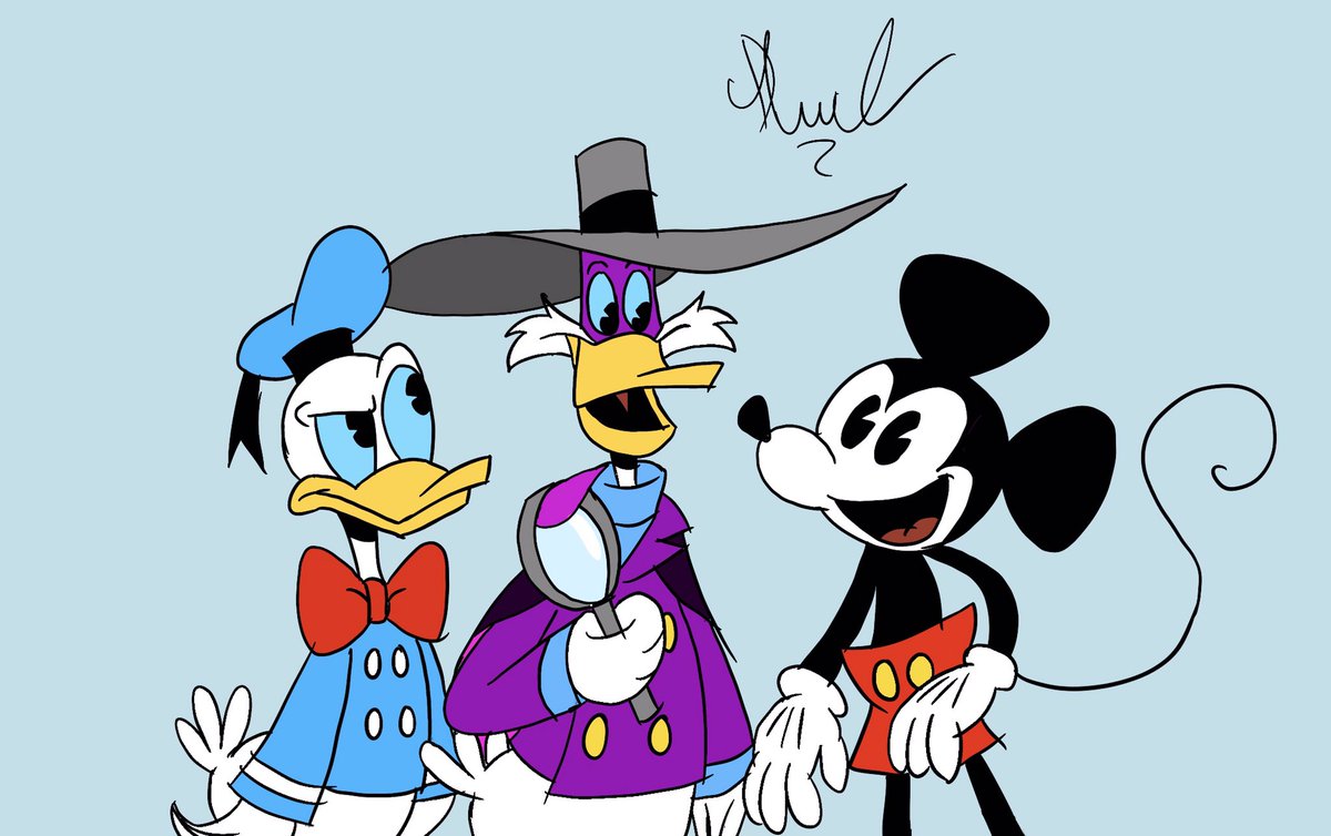 I’m still wishing for this special crossover to happen 🤞

#darkwingduck #mickeymouseshorts #thewonderfulworldofmickeymouse
