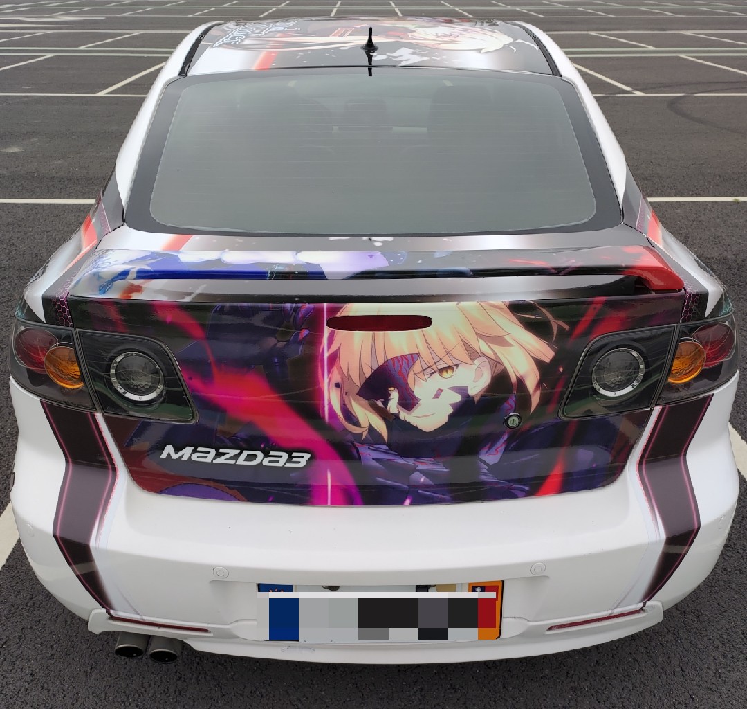 kage3328's tweet photo. 主題：Fate/Grand Order
角色：セイバーオルタ
設計：Tama Yuko 
#saber
#saberalter
#セイバー
#セイバーオルタ
#アルトリアペンドラゴンオルタ
#アルトリアオルタ
#アルトリア
#ArturiaPendragonAlter
#Fate
#FateGrandOrder
#フェイト
#フェイトグランドオーダー
#FGO
#TYPEMOON
#痛車
#itasha https://t.co/UiR8LqUEFy