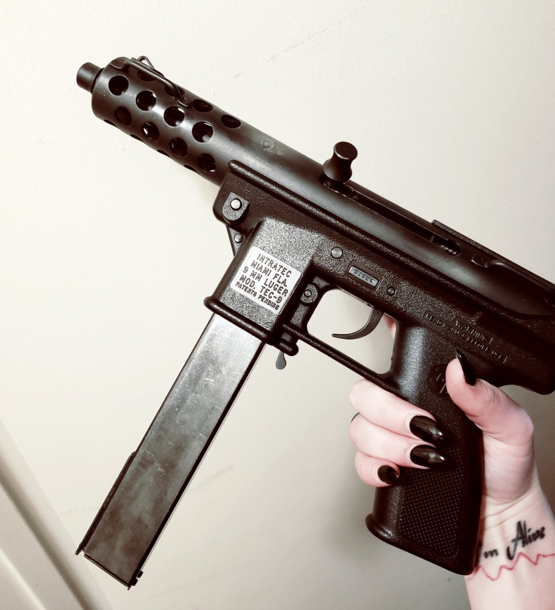 AnarcrowPunk's tweet image. My beautiful mans ✨

#tec9 #guns #intratec
