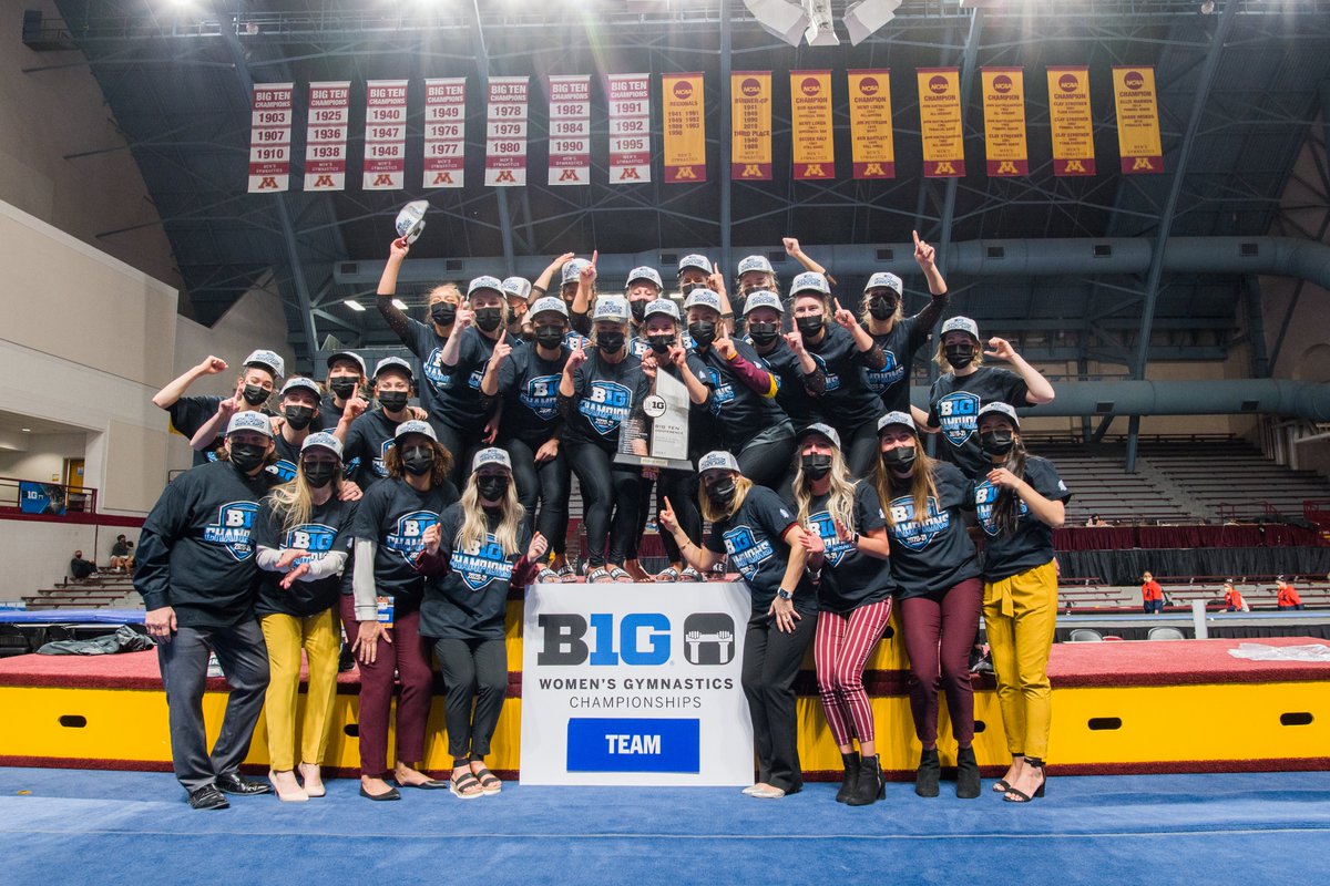 GopherWGym's tweet photo. B1G Champions 🏆 https://t.co/FDGSIoAWEG