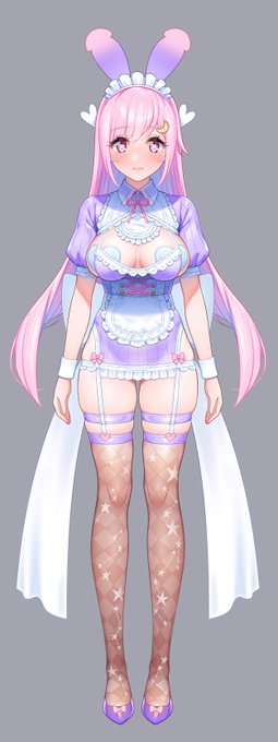 設定がには後ろ姿もいるよねって思ったので描きました

月子(@tsukikosukotte )さんの
真の姿(Vtuber)のデザイン 