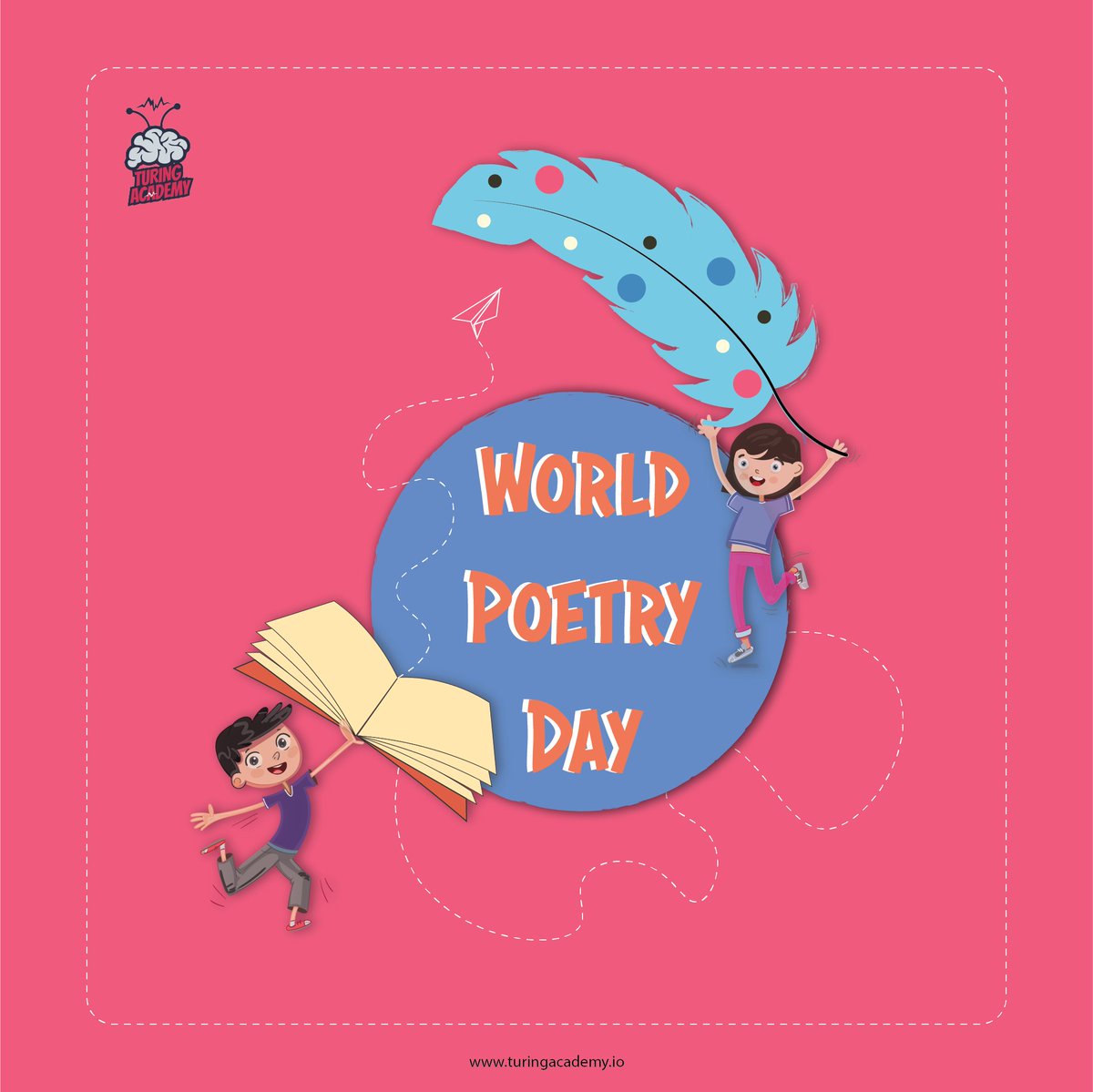 TuringAcademyCo's tweet photo. "Always be a poet, even in prose." ~Charles Baudelaire #worldpoetryday #turingacademy https://t.co/N4MiPLPREL