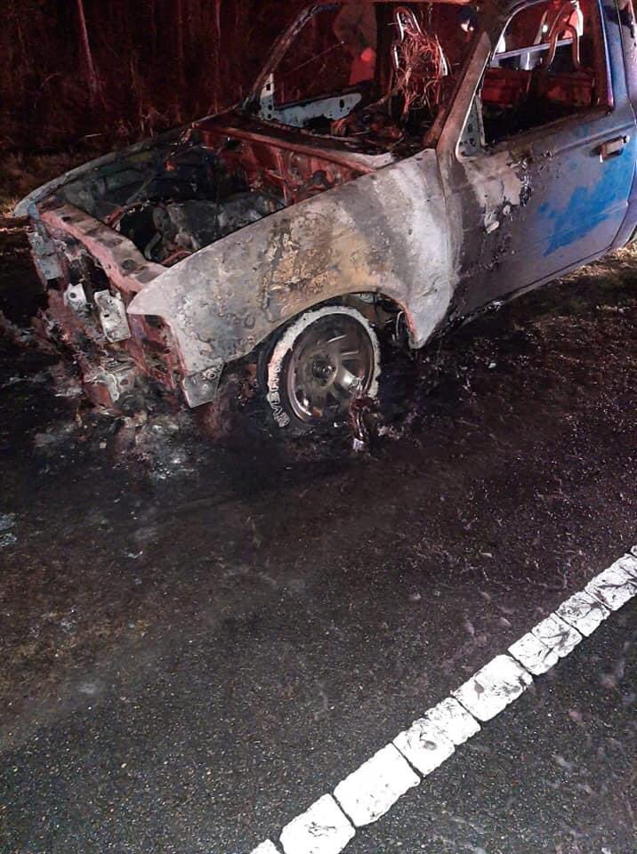 Last Saturday evening Potters Hill Fire responded to this vehicle fire on E. NC 24 Highway near the Duplin/Onslow County Line.