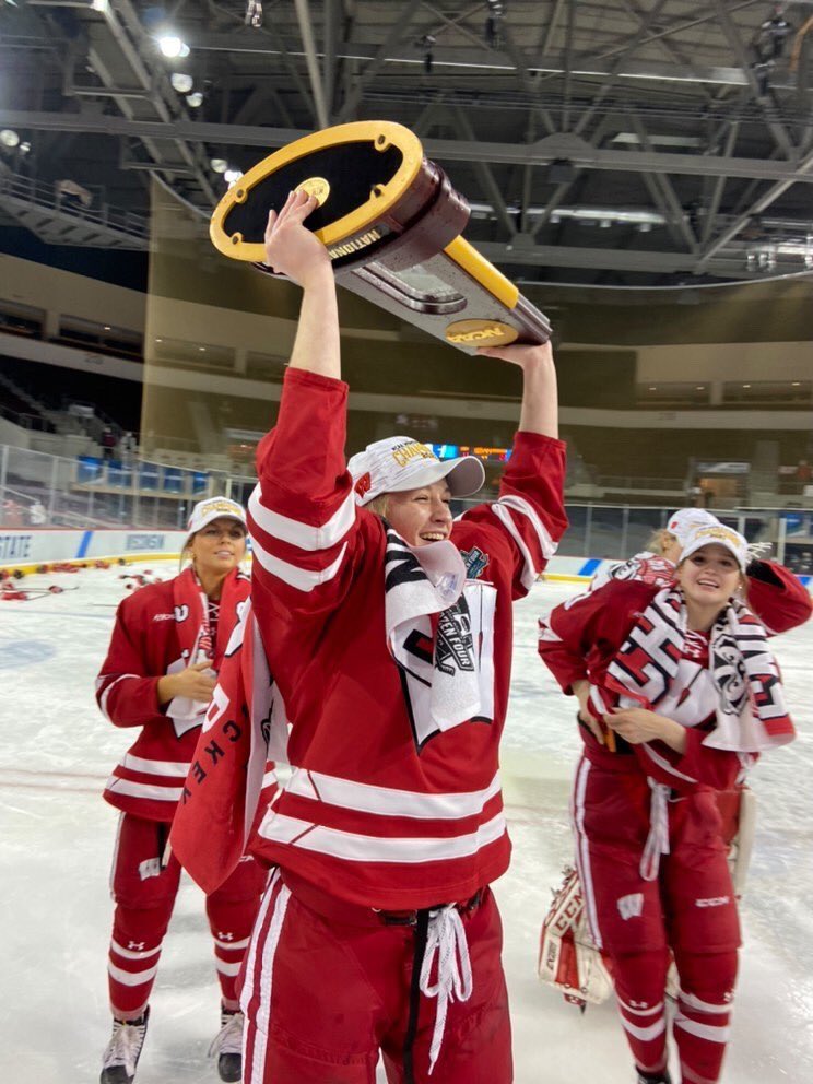 InTheZoneMN's tweet photo. Congrats to @BadgerWHockey and Mayson Toft winning the 2021 NCAA Womens Ice Hockey National Championship! #Alexandria #Wiscy #ITZ https://t.co/zvVLlRK2OY