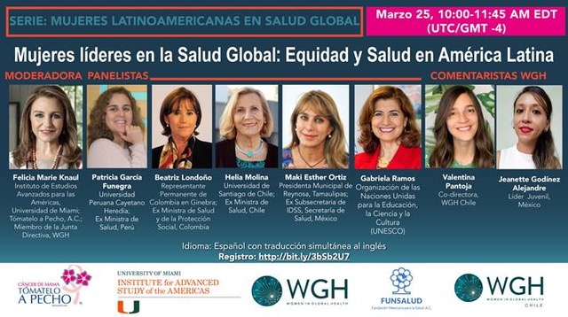 #generacionigualdad significa más salud y mayor equidad. ¿Pero cómo lograrla? 👉🏼Mujeres líderes en salud global comparten sus ideas fuerza Reg´o: bit.ly/3bSb2U7 <a href="/MakiOrtizD/">Maki Ortiz</a> <a href="/Pattyjannet1/">Patty J. Garcia</a> @Hmolinamilman <a href="/gabramosp/">Gabriela Ramos</a> <a href="/womeninGH/">Women In Global Health</a> <a href="/wghchile/">Women in Global Health Chile</a> <a href="/tomateloapecho/">Tómatelo a Pecho A.C</a>  <a href="/FUNSALUDMX/">FUNSALUD</a>