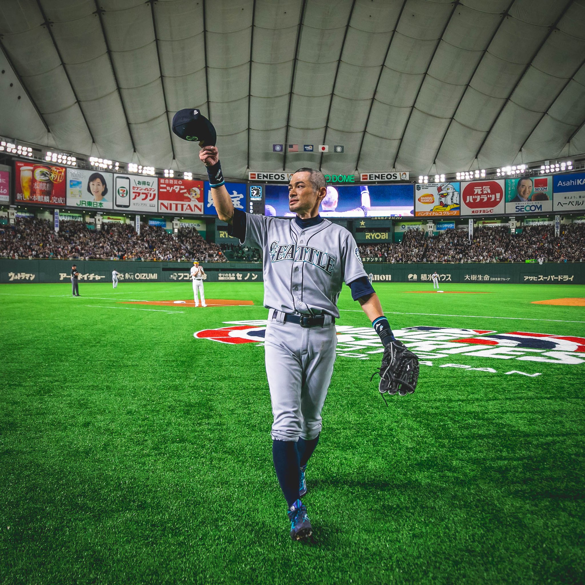 Seattle Mariners on Twitter "𝙼𝚊𝚛𝚌𝚑 𝟸𝟷, 𝟸𝟶𝟷𝟿 Ichiro plays the final