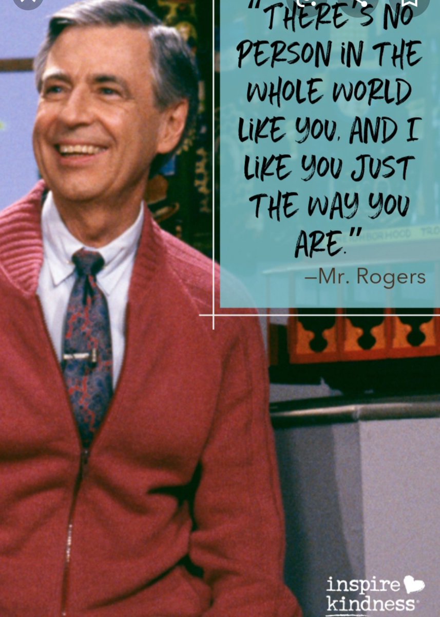 Happy 93rd birthday Mr. Rogers.  The world was so much better with you in it. @MisterRogersSay ❤ #fredrogers #wontyoubemyneighbor