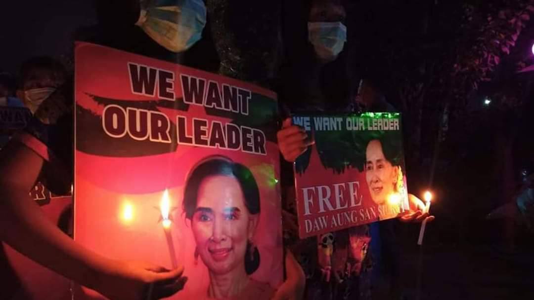 MyatMinn2003's tweet photo. Dawn Strike also happened in Mudon, Mon state!!! Although the military terrorists tighten the security for not protesting, the people do protest with their own ways!!!

FREEDOM OF SPEECH

#WhatsHappeningInMyanmar
#Mar21Coup https://t.co/YBJVzRV5gB