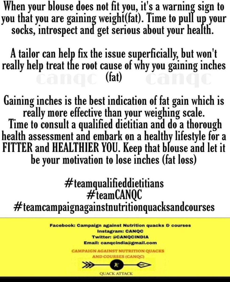 eatrightwithrup's tweet photo. @RujutaDiwekar @CANQCINDIA https://t.co/Cva85KBACD