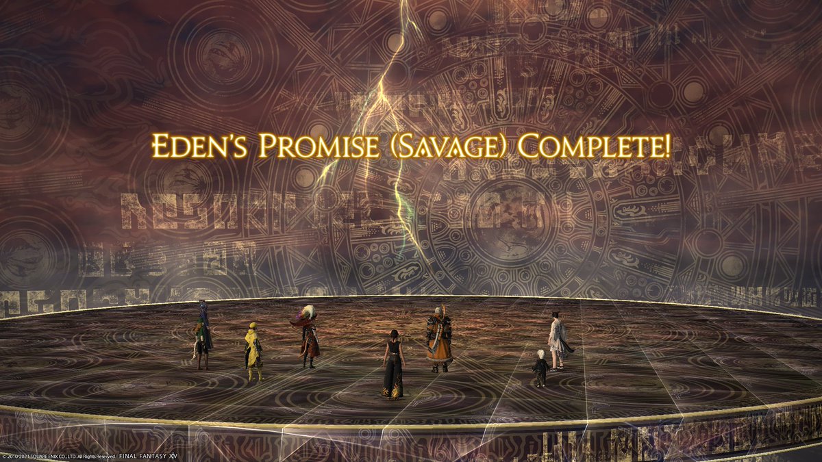 hyazerae's tweet photo. E12S completed with my static, Progcast!

Next up: getting my Tank BiS, then onto the next adventure! https://t.co/gL9DKmE4p6
