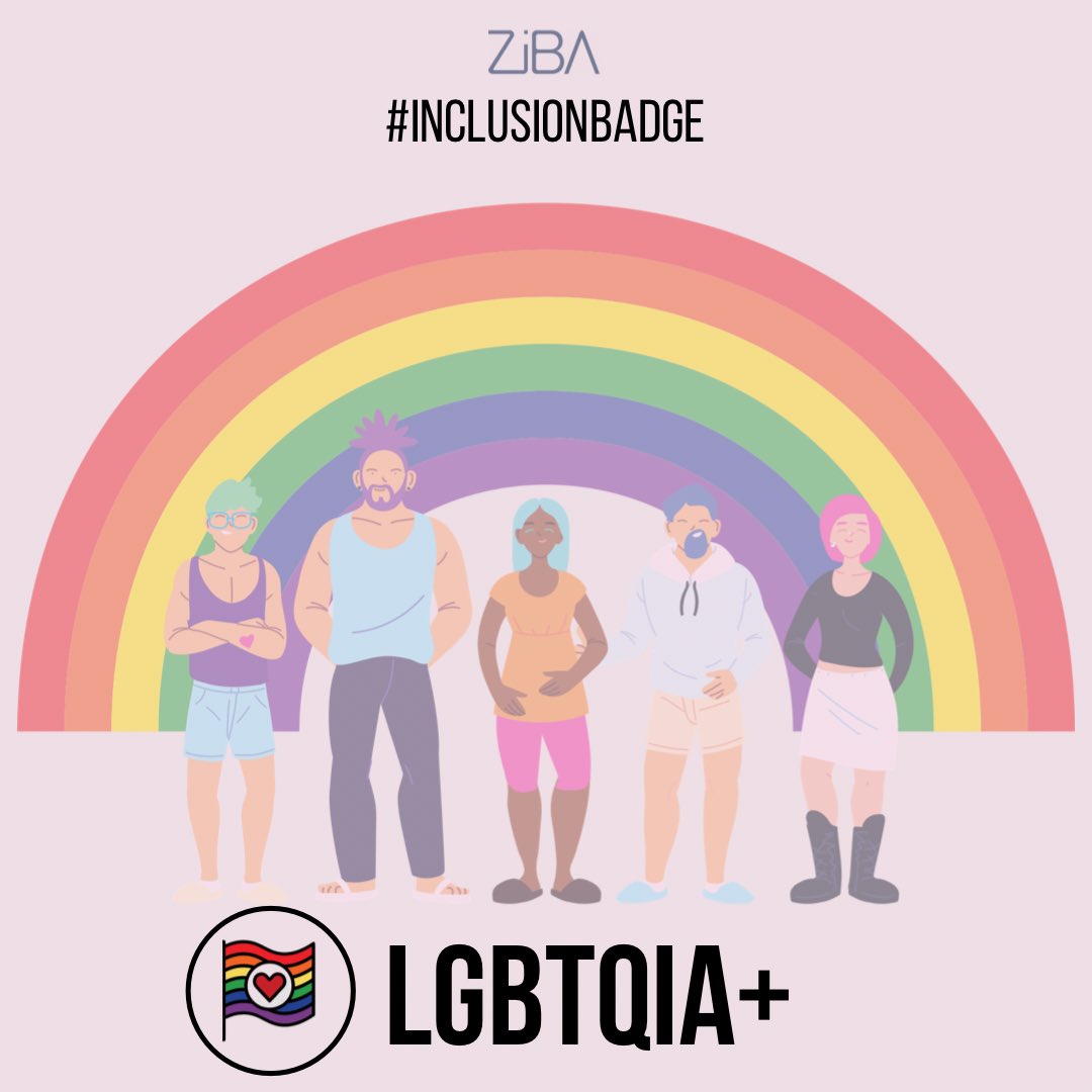 No need to wait till #PrideMonth to show support for the #lgbtqia community. Our #inclusion badges are a visual declaration that you are affirming + welcoming of ALL orientations and gender expressions. Get the free ZibaHub app to find #inclusive #beauty pros!