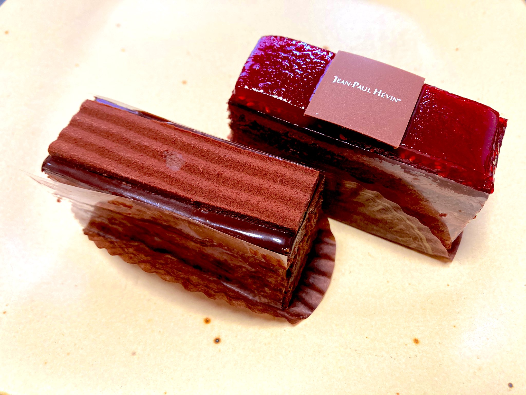 ジャン＝ポール・エヴァンのチョコレートケーキ