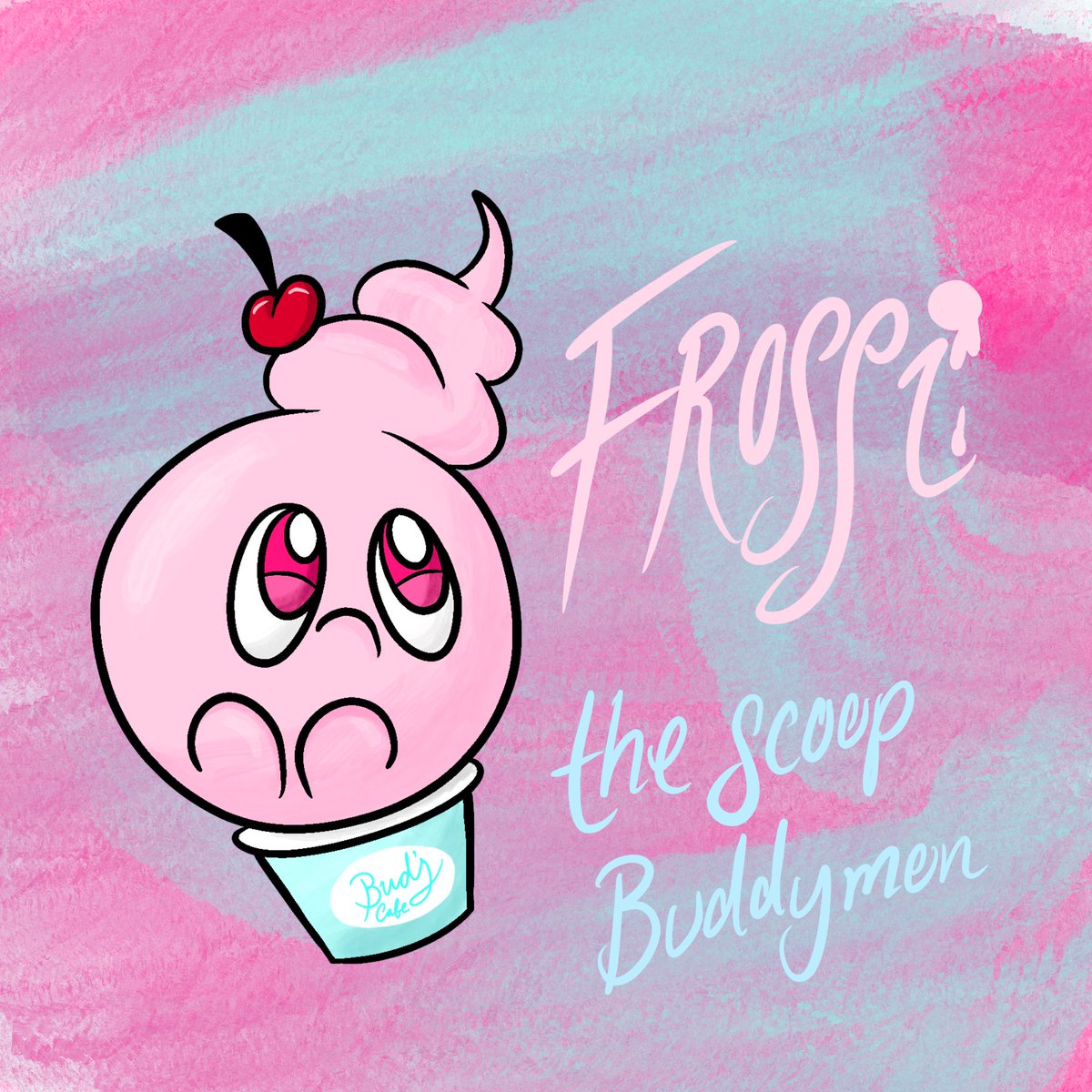 spoopyginger's tweet photo. designed this little guy a while back and made official art for him. Introducing Frossi, the scoop Buddymon. (P.s. Made just for the fun of it) (p.s.s. Still not good at shading haha) #buddymon #mrbuddy @MrShyGuyBuddy https://t.co/jc7eY5rWjt