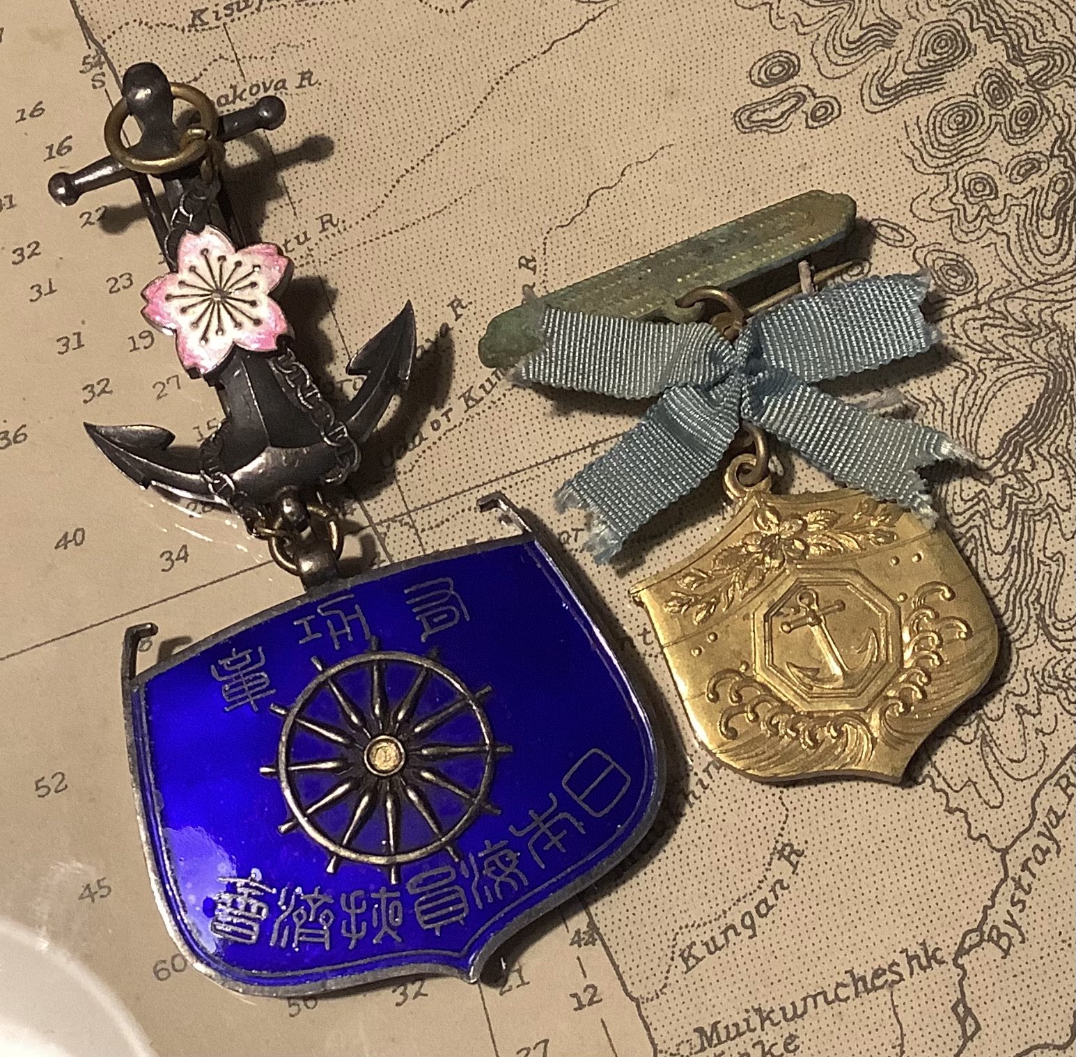 日本海員掖済会 男子 通常会員章