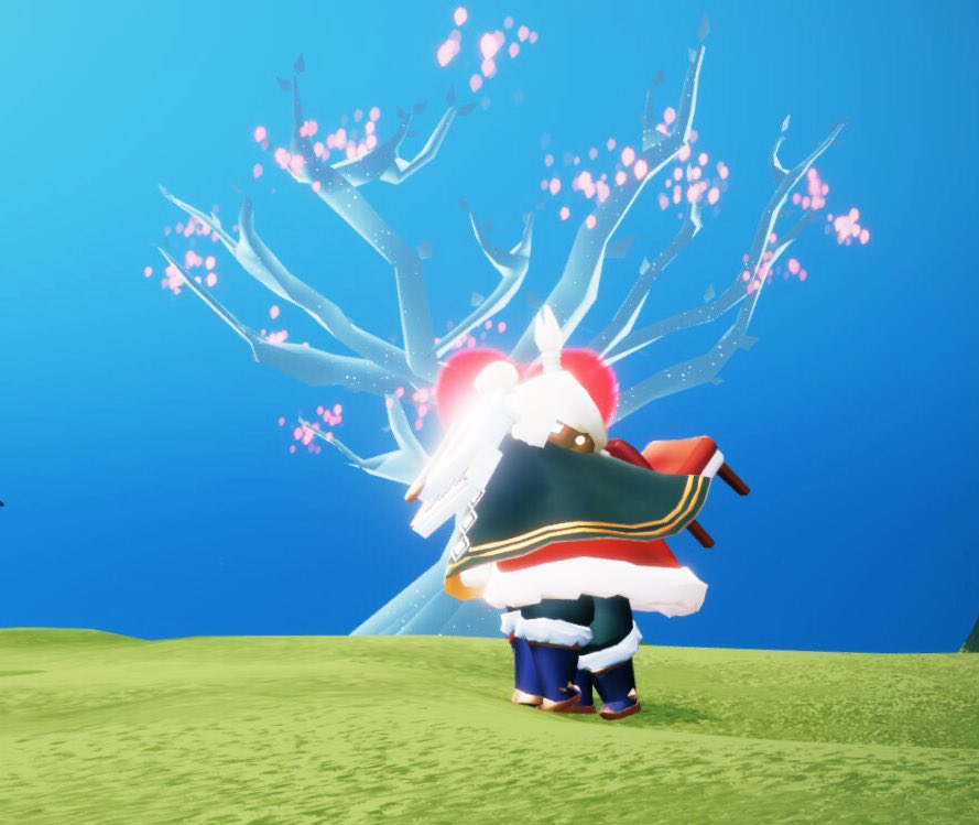 BoCongAnh146's tweet photo. Meet my baby in spring village with cherry blossom tree 🥰 https://t.co/Q2okmOZ2Rq