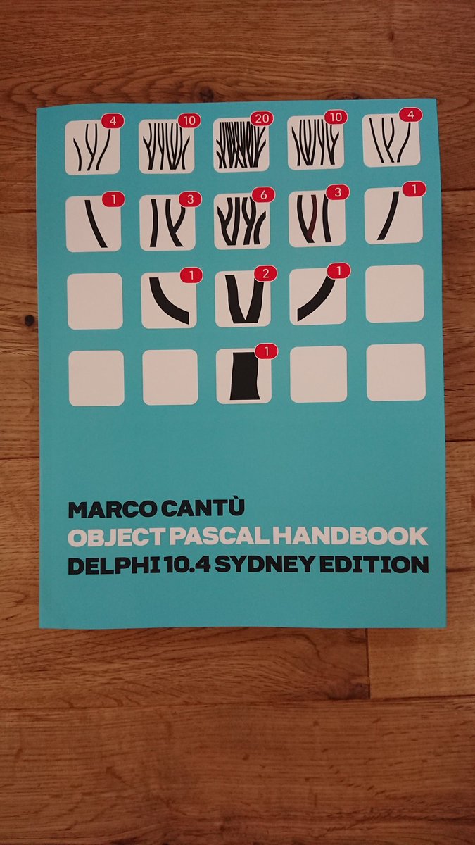 Chaqueline0820's tweet image. I got it ! Awesome 😀

#delphi26th #delphi #pascal #objectpascal