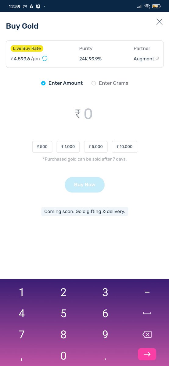 sohabran_pundir's tweet photo. @paulfinneyx @smallcaseHQ @ICICIBank @INDmoneyApp @WazirXIndia @BinanceLabs @PhonePe_ @GooglePay @Paytm @_groww @zerodhakite @indiagoldco @CRED_club Why do you use #IndGold when there are better prices available on purchase of digital gold on @Kuvera_In https://t.co/p4BMt3APOb
