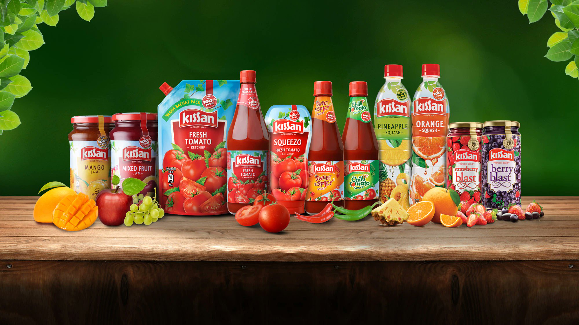 Shivaay Food Mart on Twitter: "Shop Kisan Tomato Ketchup, Mix Fruit Jam,  Red Chilli, Green Chilli Sauces online &amp; Get a 15% discount with free  home delivery on your first order in