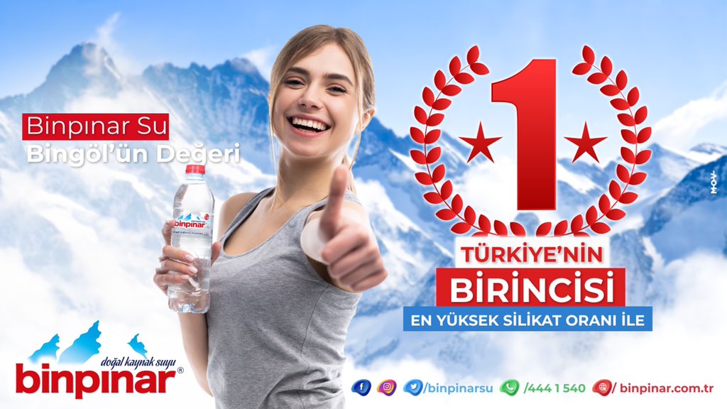 Bu gurur hepimizin! 🥰
Silikat, bedeni içten onarıp yara ve iltihapların iyileşmesine olumlu etki sağlarken dışarıdan da cilt ve vücut güzelliğine katkı sağlıyor.
#BinpınarSu