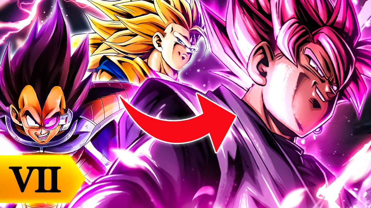 SP Super Saiyan Rosé Goku Black (Purple)