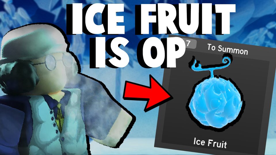 Ice is OP for EVERYTHING Blox Fruits Roblox 
