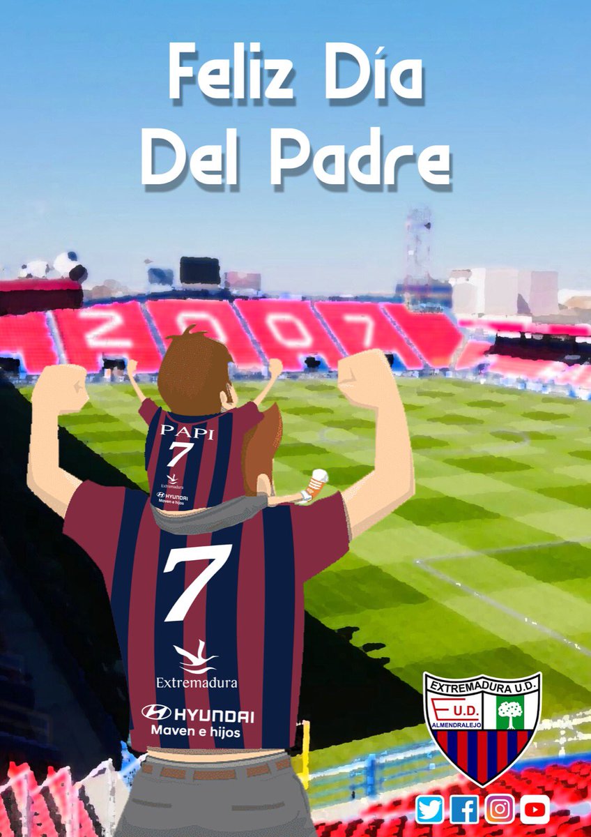 EXT_UD's tweet photo. 🔴🔵Feliz Día del Padre🔴🔵 https://t.co/bL3Uxtvbk1