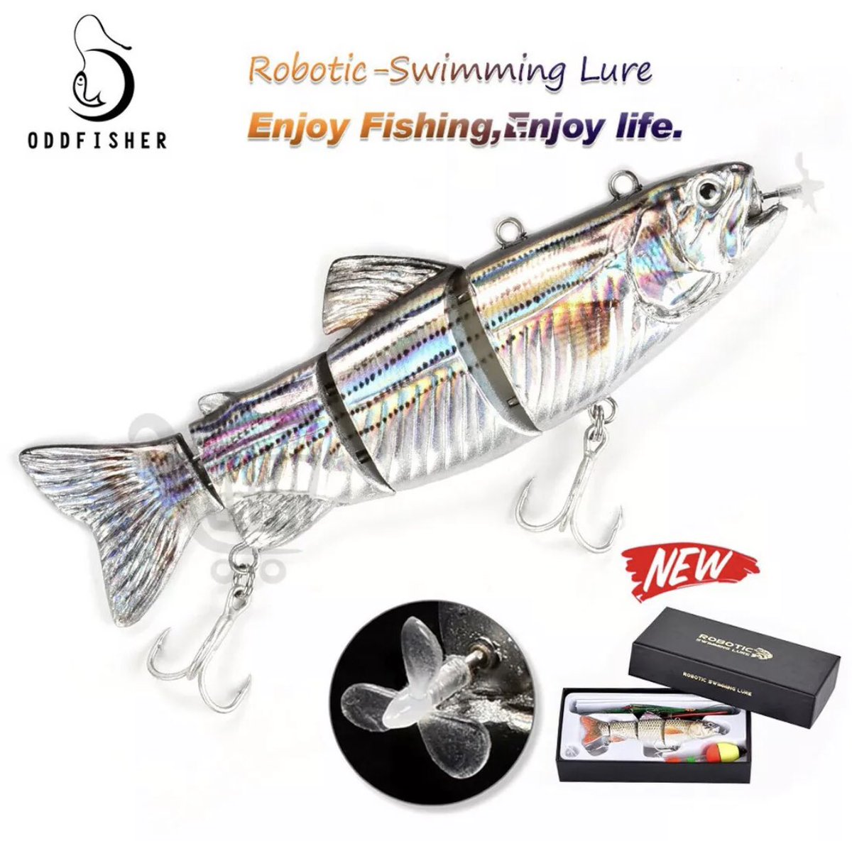 Electric Fishing Lure Bait Robotic Swimbait USB Rechargeable Flashing LED Light 
#ebay #selling #Fishermen #fishing #fishman #outdoor 

Use the bio link to access our store. 📦