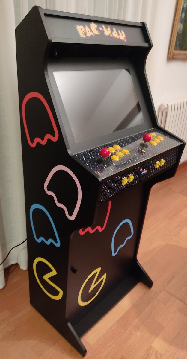 Mi hijo se propuso recrear una màquina Arcade. Proyecto finalizado. 💪🏽 Ahora toca recordar aquellos maravillosos años. 👾👾👾👾
Gracias <a href="/Talentec_es/">Talentec_es</a>