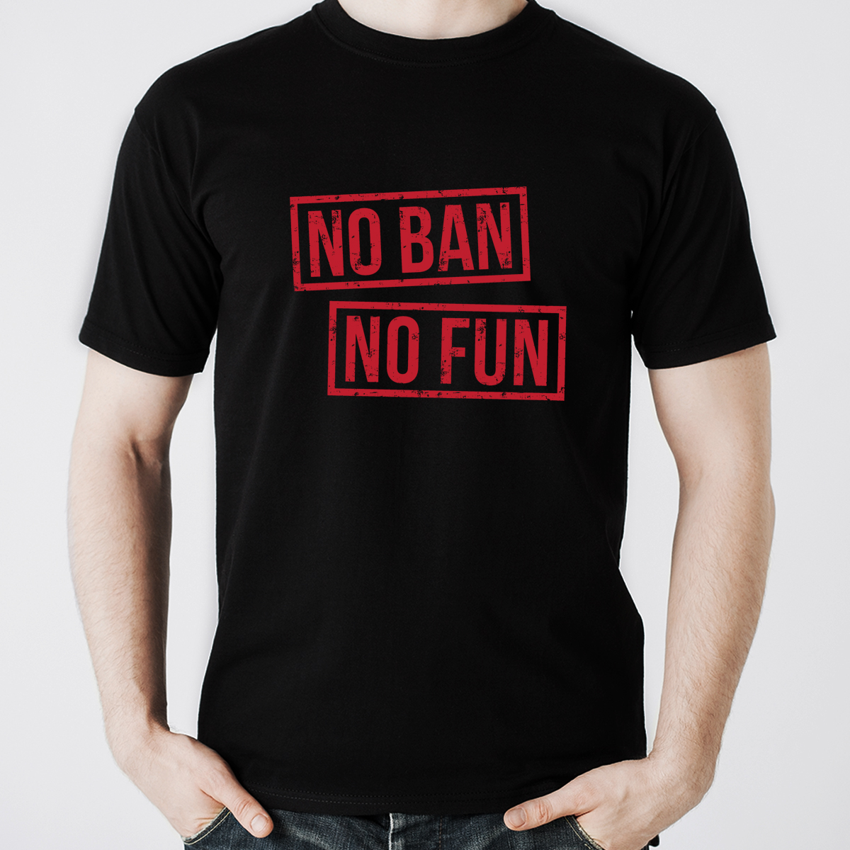 Geekworld_cz's tweet photo. Novinka: Herní tričko - NO BAN, NO FUN. Kdo se nikdy nebavil, nikdy nedostal ban.
https://t.co/pw0AZE1dez https://t.co/UuuzKfF5Yh