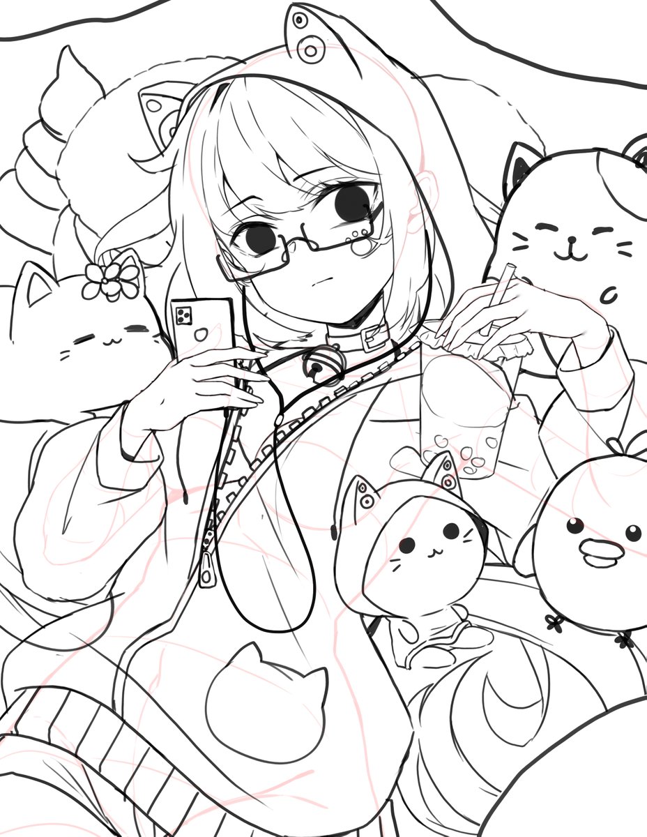 Follow my twitter for more WIP, hope I can get 3000 followers this year, Thank you

 #daikazoku63 #digitalartwork #FANART #commissionsopen #Commission  #artcommissions #stuffed 
#artwork #anime #illustration #art  #kawaii #cute 
#AnimeGirl #ArtistOnTwitter #cheapcommission 