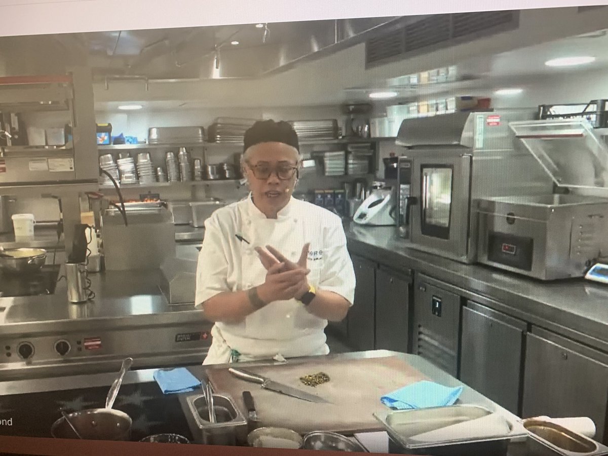 What a fantastic treat when <a href="/PwC_UK/">PwC UK</a> organise a lunch time cook along with the inspirational Monica Galetti from @MereRestaurant. Great hearing about her love for <a href="/ashfordcastle/">Ashford Castle</a> and how she succeeded in what was previously male dominated kitchens